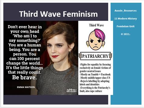 Feminist Movements 11 Modern History An Intro To The Third Wave Of