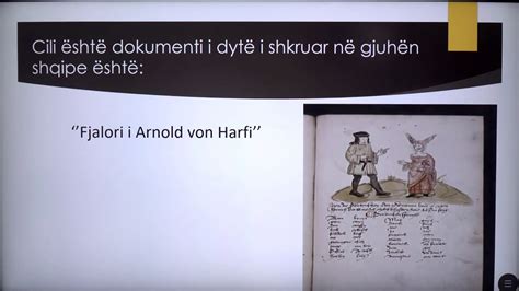 7 01 002 Java e parë Gjuhë shqipe Dokumentet e para të shkrimit