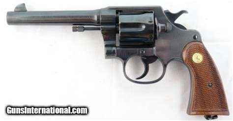 1931 Colt New Service 45lc 45 Long Colt 5 12 Blue Da Revolver