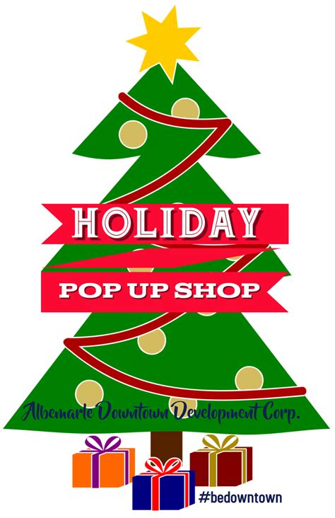 Holiday Pop Up Shop 2019 Albemarle Downtown Development