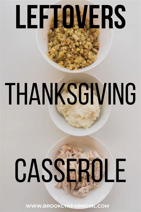 Leftover Thanksgiving Turkey Casserole Brooklyn Farm Girl