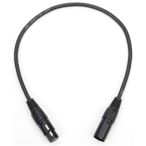 Купить Lightmaxx Dmx 3 Pin 05m Xlr Cable 110 Ohm Black цена 1143 ₽ и Кабель Dmx Lightmaxx с