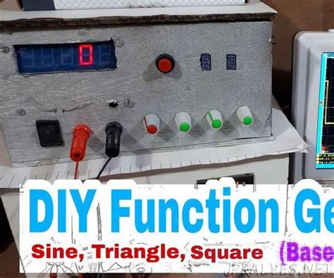 Diy xr2206 function signal generator kit sine triangle square output 1hz 1mhz banggood com. DIY Function Generator (ICL8038) 0 Hz - 400Khz - jpralves.net