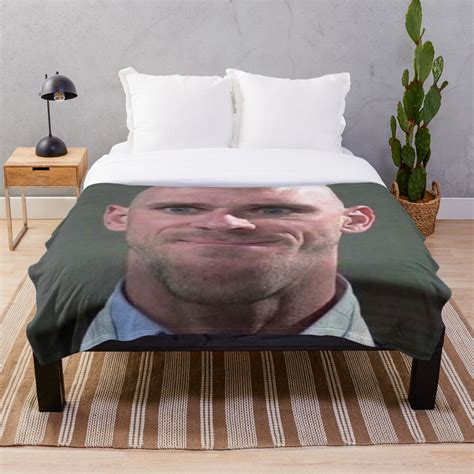 Johnny Sins Mmmm Throw Blanket For Sale By Aesthetichoes Redbubble