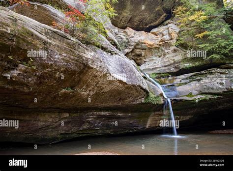 Cedar Falls In Hocking Hills State Park In Ohio Stock Photo Alamy