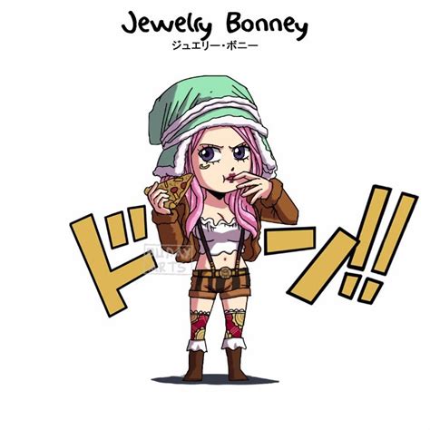Jewelry Bonney One Piece Chibi Fanart One Piece Anime Chibi One Piece