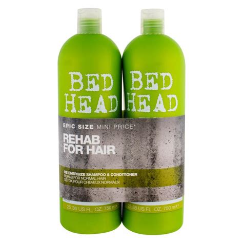 Tigi Bed Head Re Energize Zestaw Ml Bed Head Re Energize Shampoo