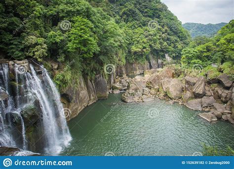 Shifen Waterfall Stock Photo Image Of Fall Landscape 152639182