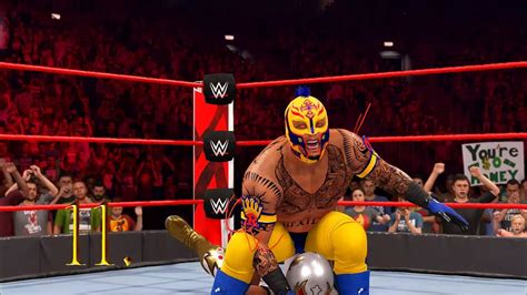 Rey Mysterio VS Gran Metalik Monday Night Raw 2K Showcase Part 11