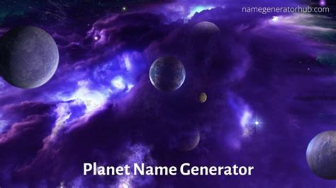 Best Fantasy Planet Names Planet Name Generator