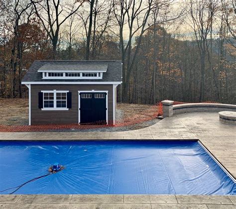 Craftsman Shed Customized As A Pool House By Our Awesome Customer