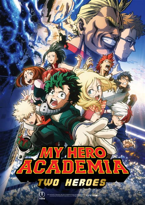 My Hero Academia Two Heroes With Us And Canadian Theatrical Release