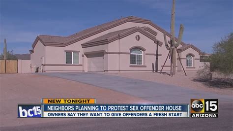 Neighbors Plan To Protest Sex Offender House In Mesa Youtube