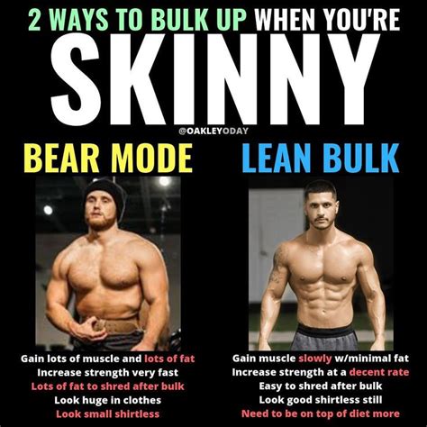 Rules For Building Muscles On Bulking Phase Gymguider Com Lean