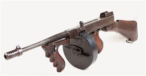 Rudys Blog Thompson Sub Machine Gun Tommy Gun Senapan Pilihan