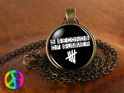 Music Band 5sos 5 Seconds Of Summer 1 Pendant Necklace Jewelry Charm