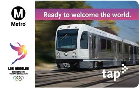 The transit access pass (tap) card is a form of electronic ticketing payment method used on most public transport services within los angeles county, california. Metro Releases Souvenir TAP Cards Celebrating L.A.'s Bid for the Olympic and Paralympic Games