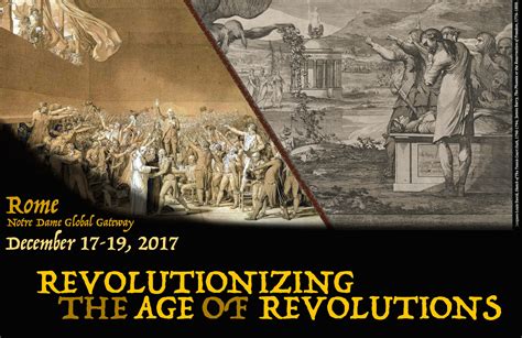 Revolutionizing the Age of Revolutions // Events // Nanovic Institute // University of Notre Dame