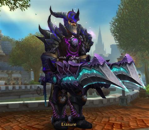 Fury Warrior Purple Dragon Transmog For Pvp Artifact Transmogrification