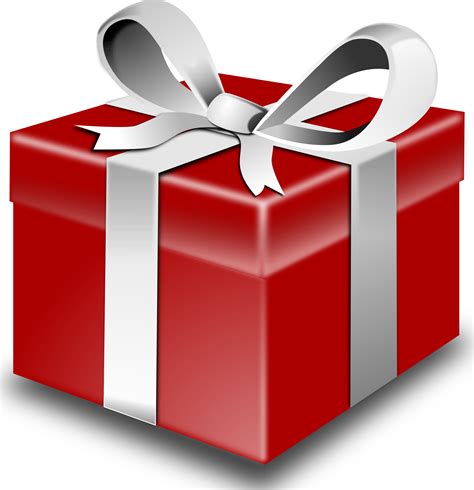Clipart - red present