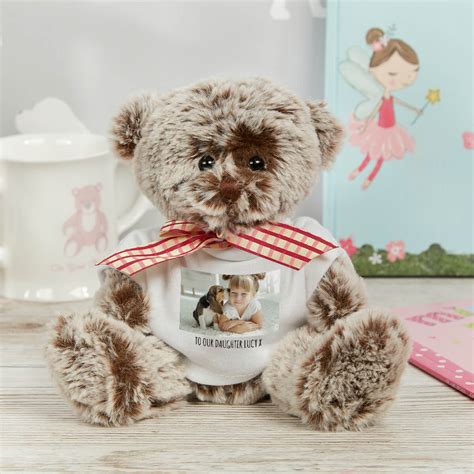Personalised Photo Coco Bear 15cm Boutique Ts