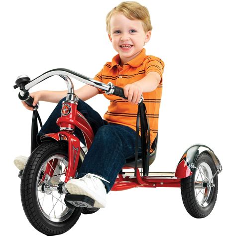 New 12 Red Retro Tricycle Schwinn Roadster Kids Trike Vintage