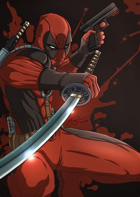 Deadpool Bloodpool By Gidge1201 On Deviantart Deadpool Marvel