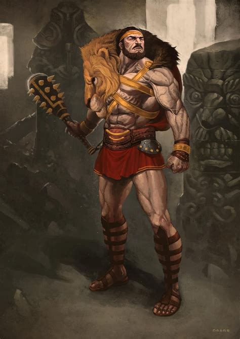 Heracles The Might Of Olympus By Ahmadhilmi On Deviantart Hercules