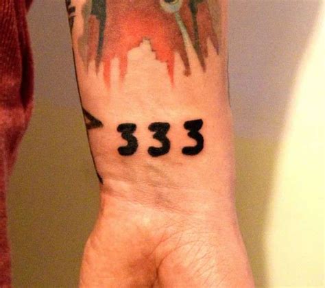 Tattoo 333 Meaning Mystical Power Words Inkcites