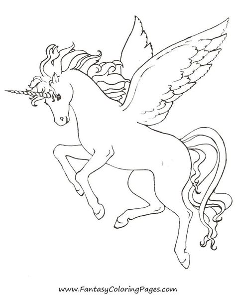 Pegasus Coloring Pages For Kids Coloring Home
