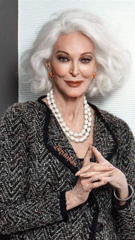 Carmen Dellorefice Mannequins Beautiful Old Woman Older Women
