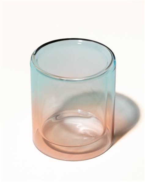 11oz Bermuda Ombre Allure Glass Candle Vessels Makesy®