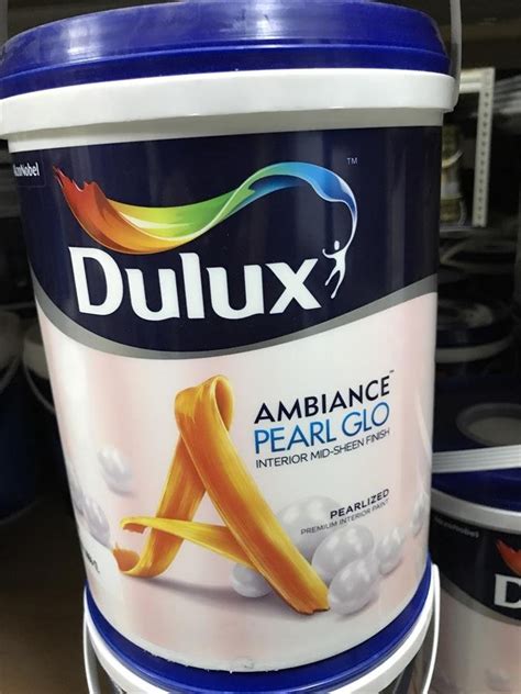 Dulux Ambiance Pearl Glo Interior Mid Sheen Finish Building Materials