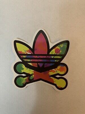 Adidas Sticker Splatter Paint Waterproof Vinyl Decal Ebay