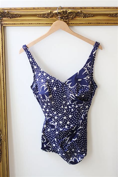 Vintage 1960s One Piece Bathing Suit Perfect Recoveryparade