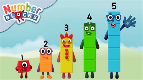 Numberblocks Five Friends Learn To Count Youtube