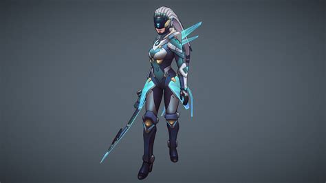 Riot Creative Contest 2017 Projectdiana Download Free 3d Model By