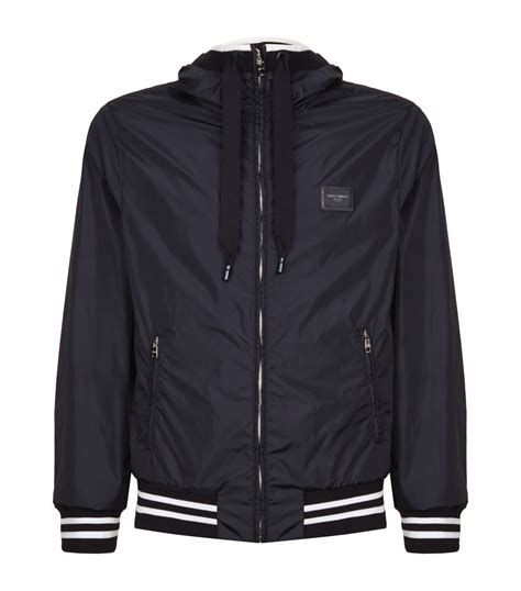 Dolce And Gabbana Hooded Lightweight Jacket Harrods Uk