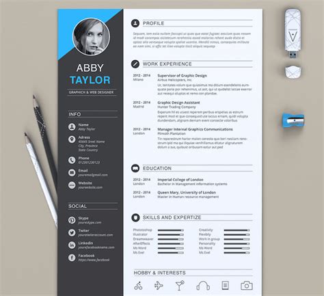 The bigger your skills and experiences are, the longer your cv will be. 65 Eye Catching CV Templates For MS Word | Free To Download