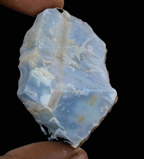 16835 Carat Australian Blue Opal Natural Untreated 47 X 28 Mm Etsy