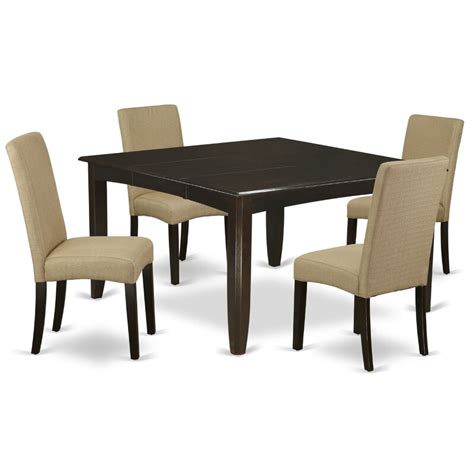 Often a good option for smaller groups, round tables typically range from 36 to 54 inches in diameter and seat between 4 and 8 guests. Winston Porter E5EB4021A17D4DAE8049B2096850E330 5Pc ...