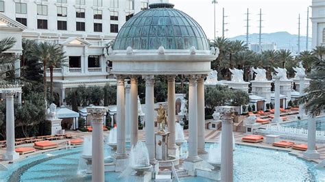 The Pools At Caesars Palace In 2022