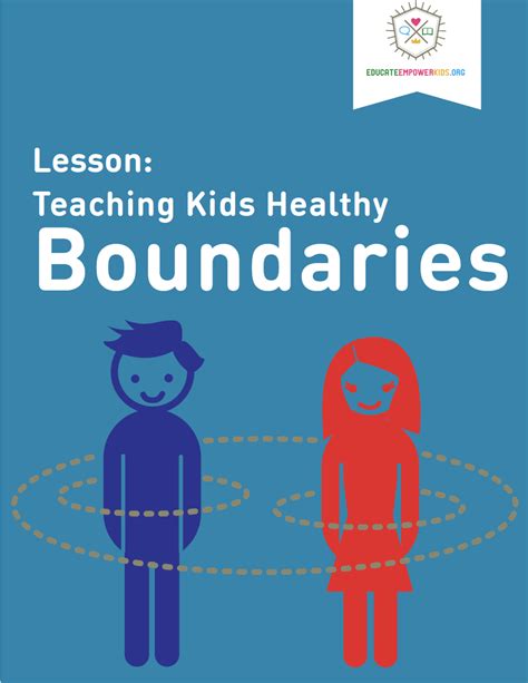 Lesson Teaching Your Kids Healthy Boundaries Educate Empower Kids