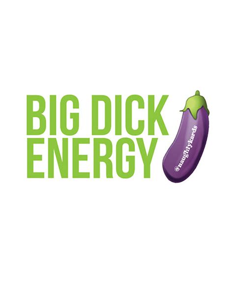 Big Dick Energy Naughty Sticker Pack Of 3 Provocative Peach