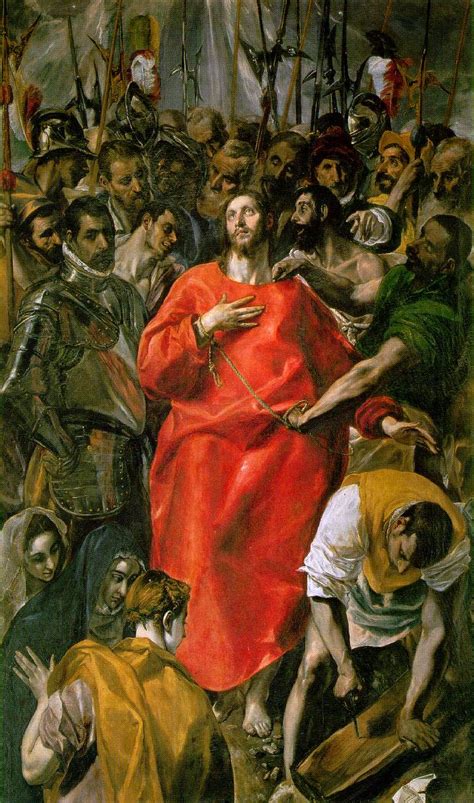 The Spoliation 1577 1579 By El Greco Artchive