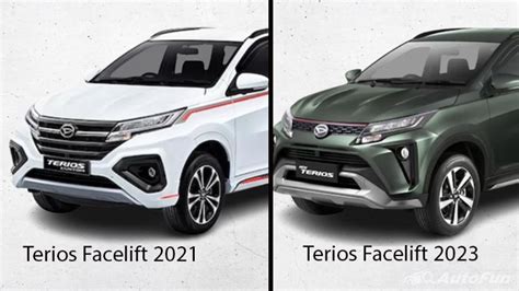 Begini Perbedaan Daihatsu Terios Facelift 2023 Vs Model Sebelumnya