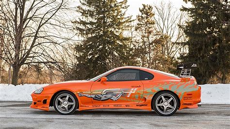 original fast and furious toyota supra sells for 185 000 at auction