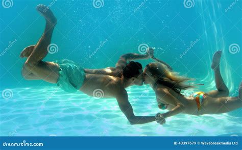 Babe Man Kissing Woman Swimming Pool Stock Footage Videos Stock Videos