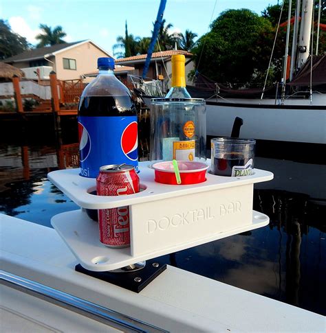 Boat Cup Holder And Marine Bar Accessories Includes Universal