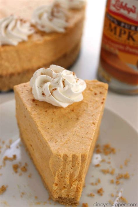 No Bake Pumpkin Cheesecake Cincyshopper